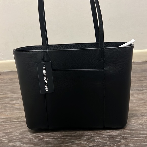 Karl Lagerfeld Paris shoulder bag with logo - Picture 4 of 6